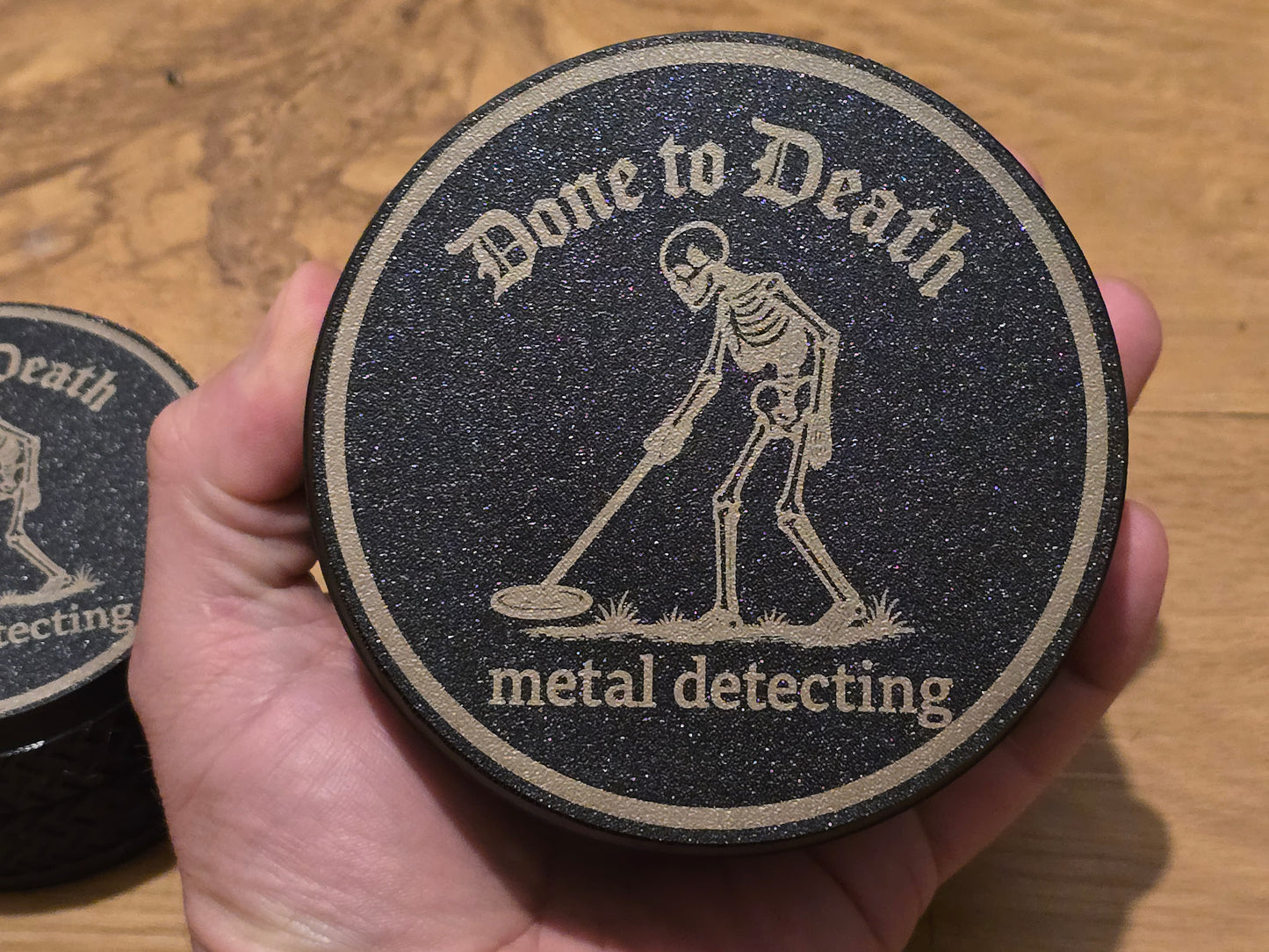 "Done to Death Group" Reliquary Detecting Tubs