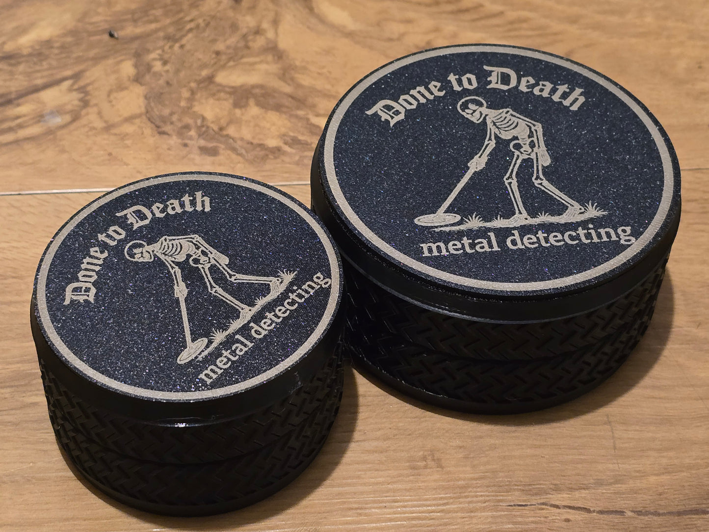 "Done to Death Group" Reliquary Detecting Tubs