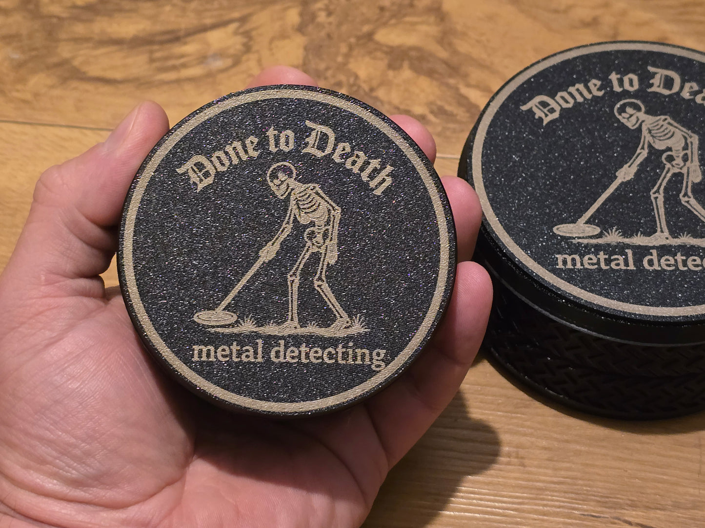 "Done to Death Group" Reliquary Detecting Tubs