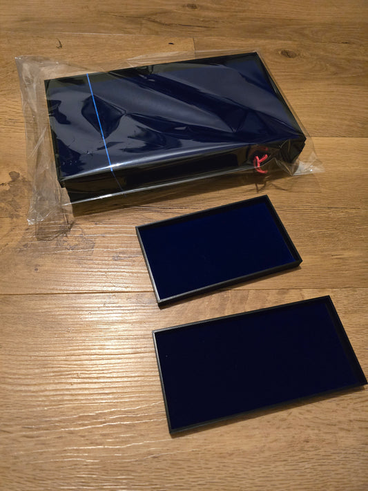 Small rectangular felted trays (2 different sizes)