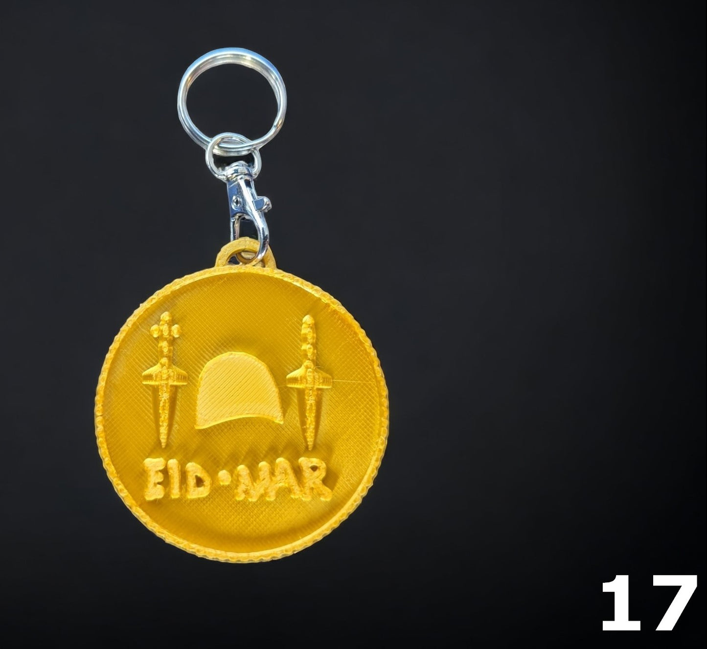 3D printed Keyrings