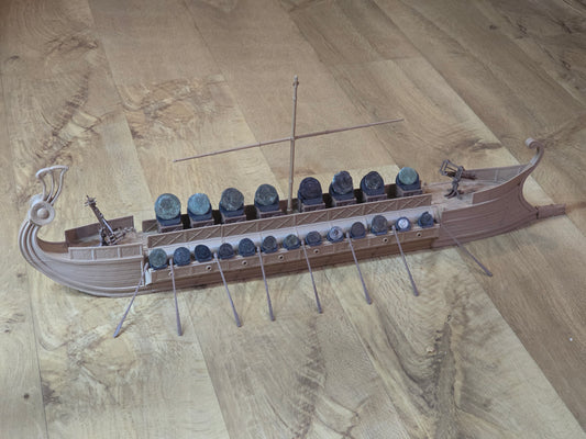 Grand Roman Bireme Display - free postage