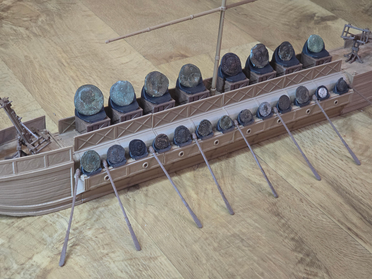 Grand Roman Bireme Display - free postage