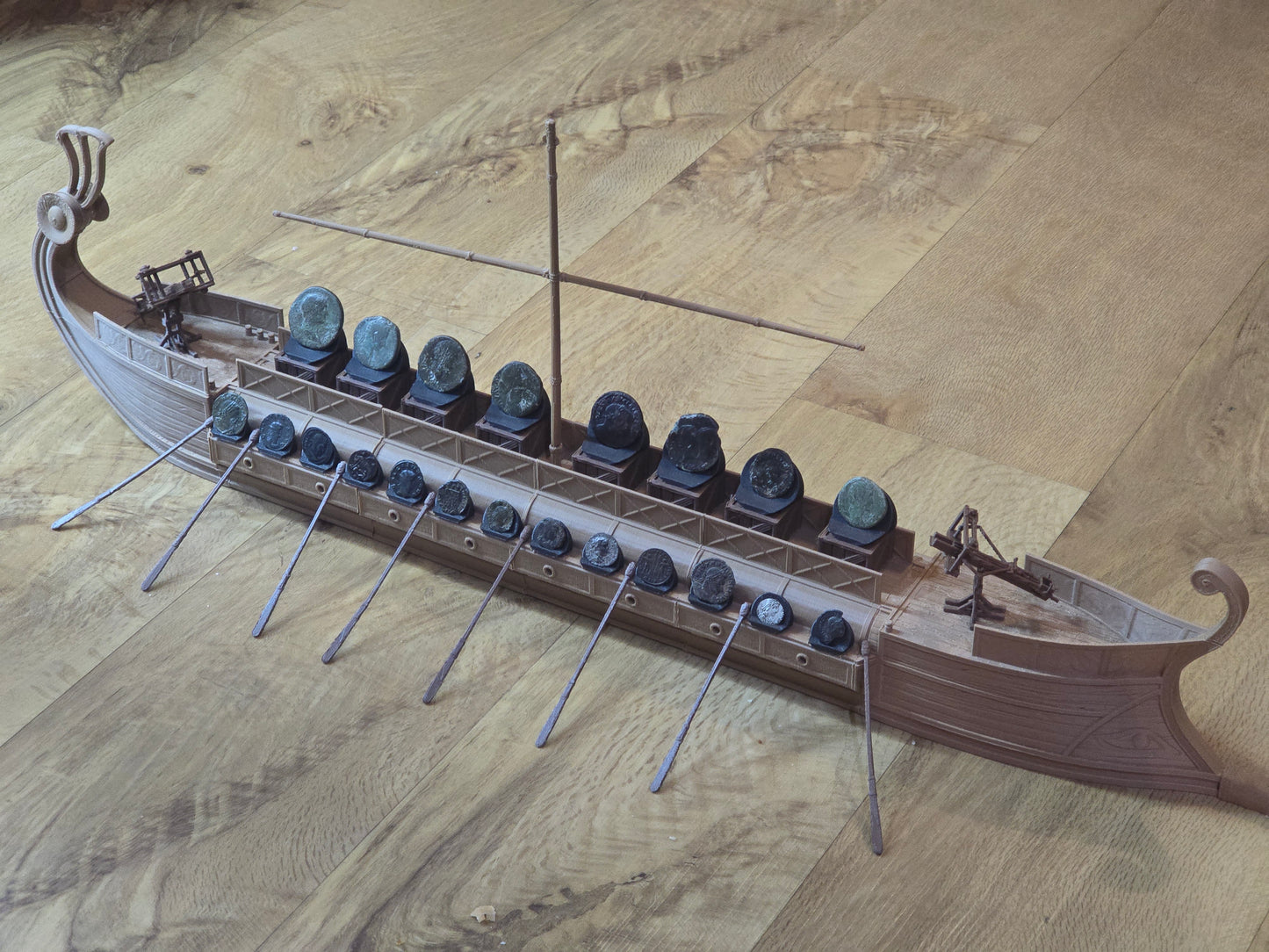 Grand Roman Bireme Display - free postage