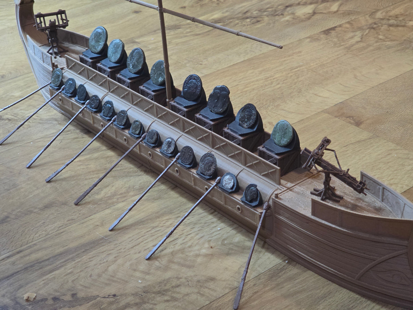 Grand Roman Bireme Display - free postage