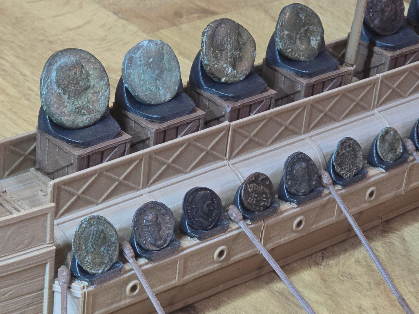 Grand Roman Bireme Display - free postage