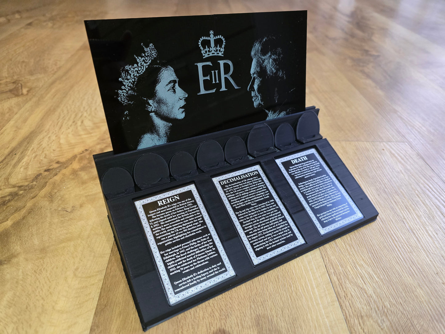 Queen Elizabeth II Decimal Display