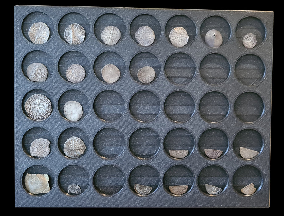 Freestanding Coin Display (35 coins)