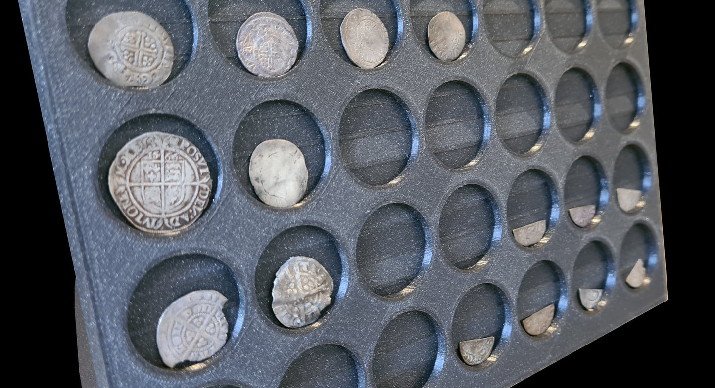 Freestanding Coin Display (35 coins)