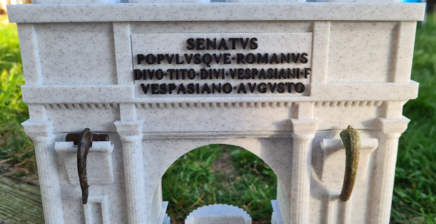 "THE TITAN" - The Arch of Titus LED Display