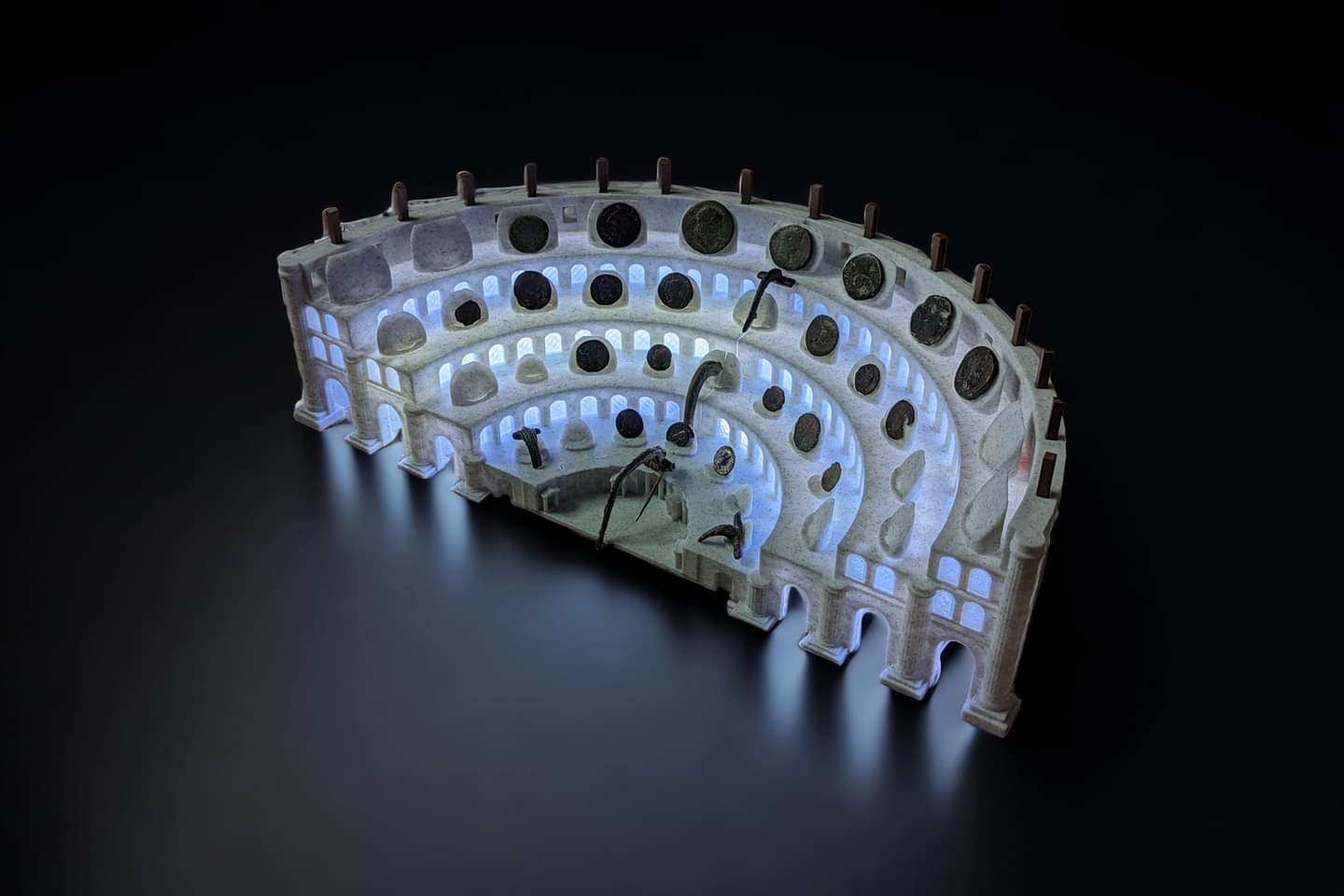 The Grand Roman LED Colosseum Display