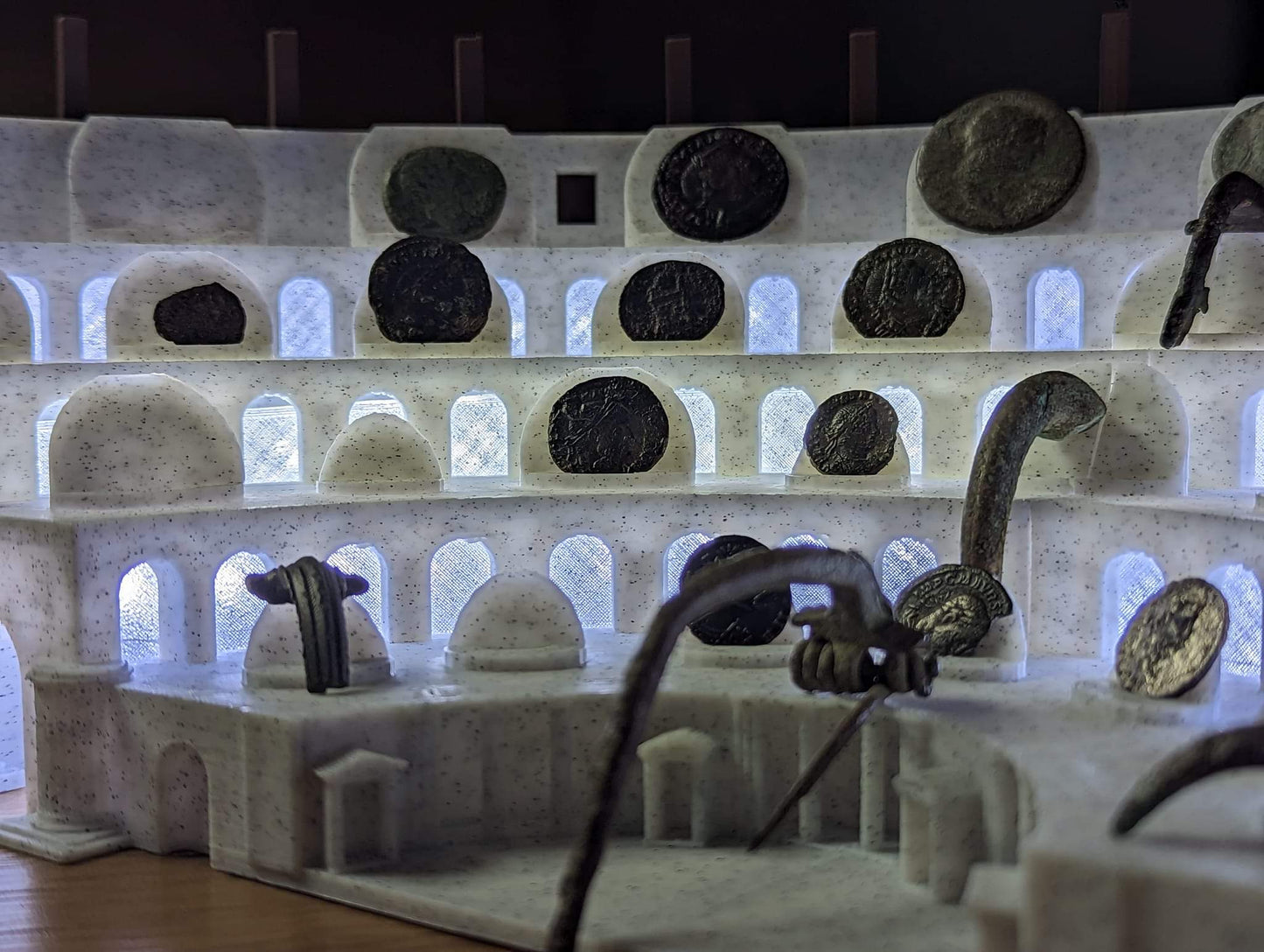 The Grand Roman LED Colosseum Display