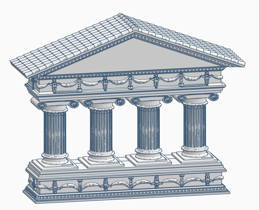 Roman Column Display (astehtic only)