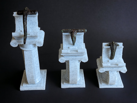 Roman Fibula Brooch Stands (set of 3)