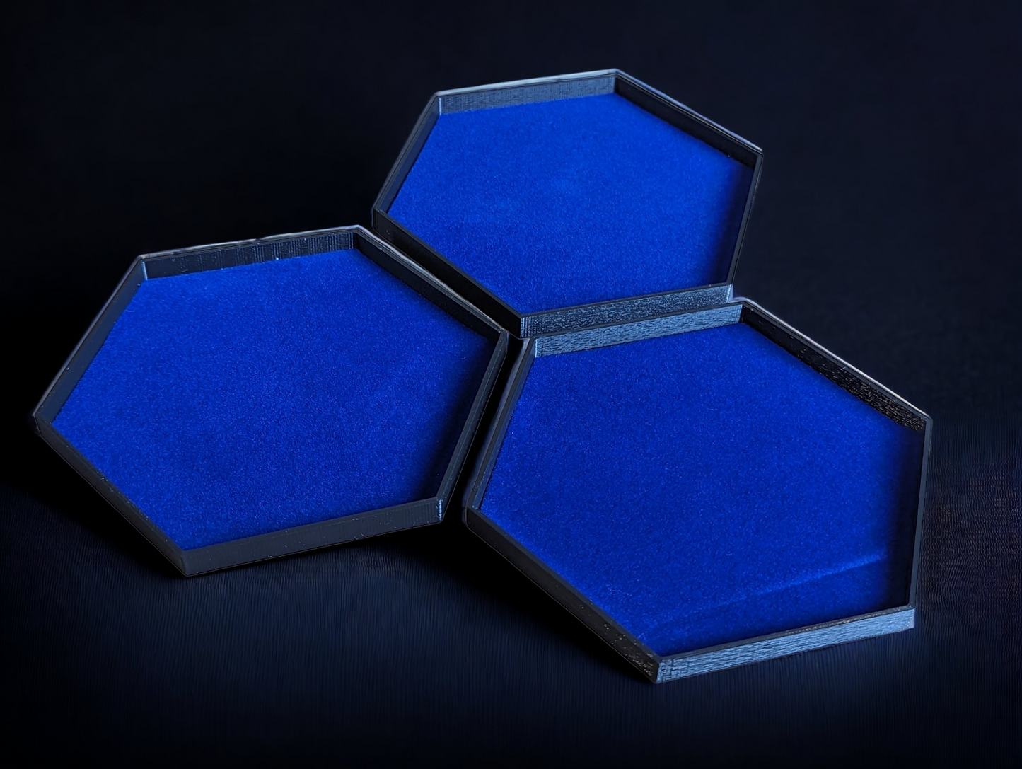 Hexagon Finds Trays - (Set of 3)