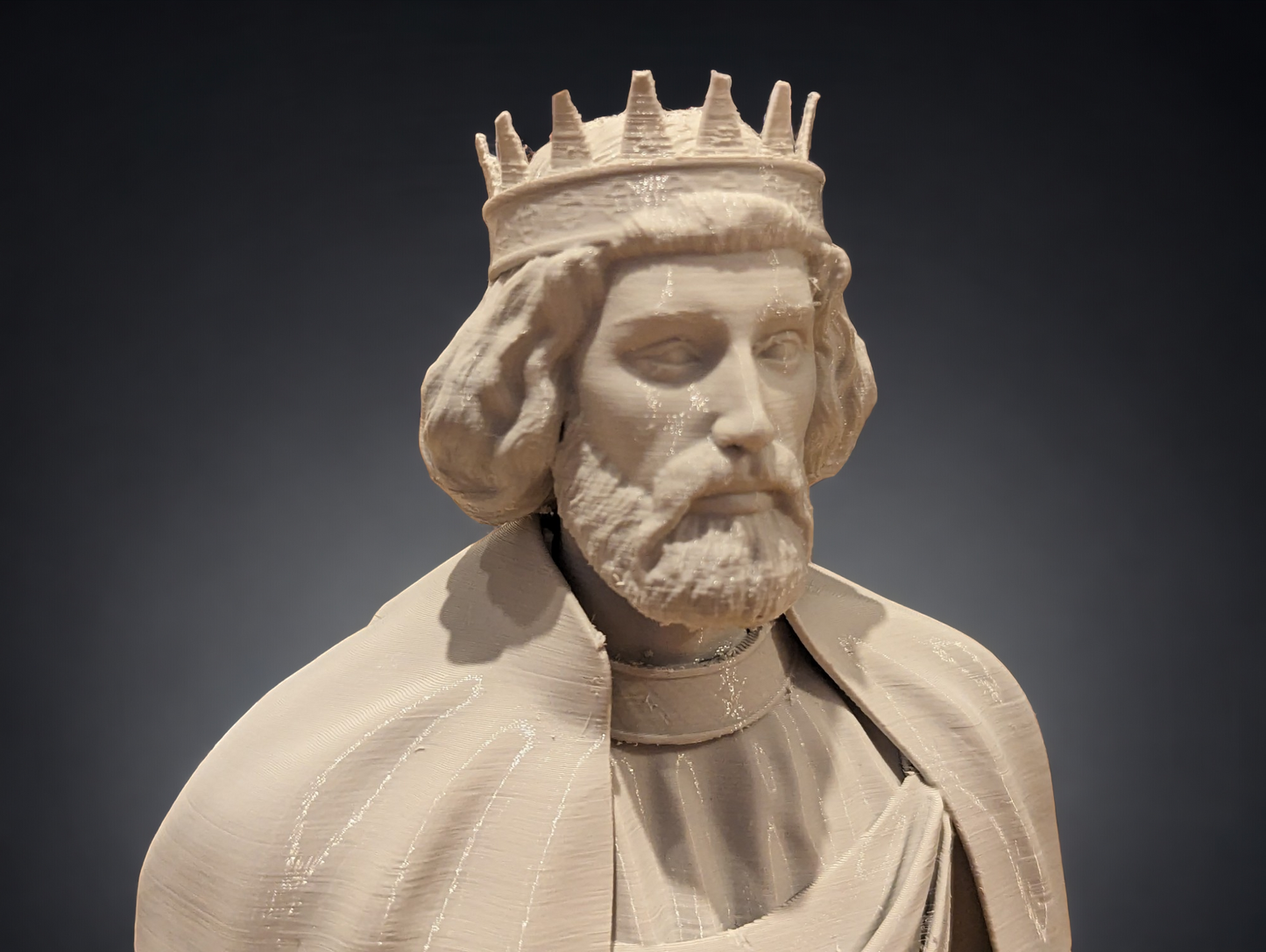 King Edward I Bust (15cm)