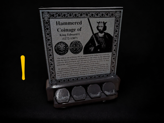 Engraved Edward I display