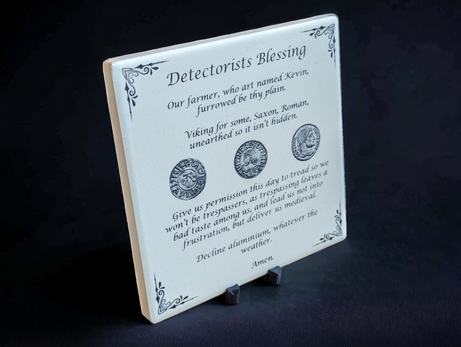 The Detectorists Engraved Ceramic Tiles