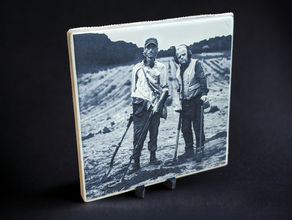 The Detectorists Engraved Ceramic Tiles