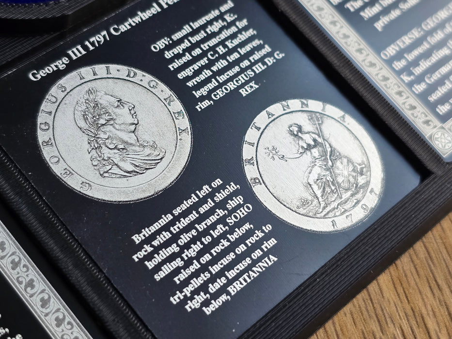 Coin/Artefact/Button Special  ID card Displays