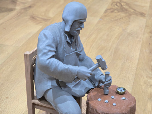 Medieval Moneyer Figurine