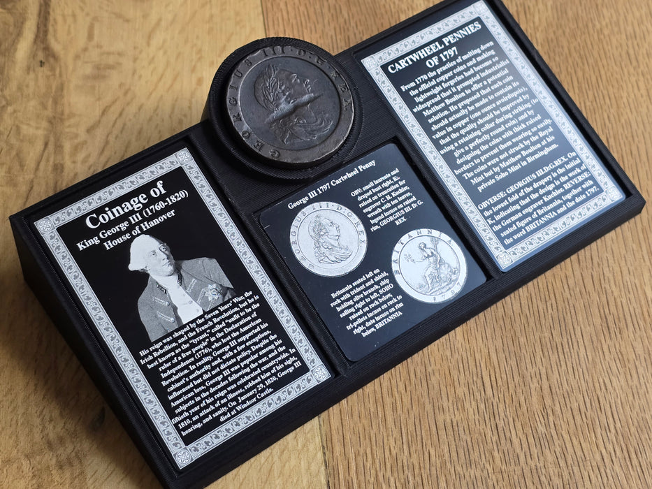 Coin/Artefact/Button Special  ID card Displays