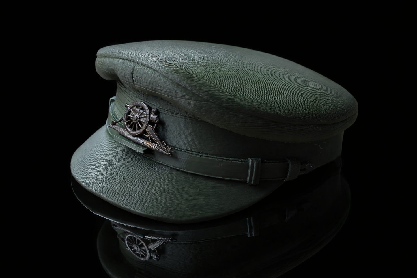 WW2 Cap Badge display