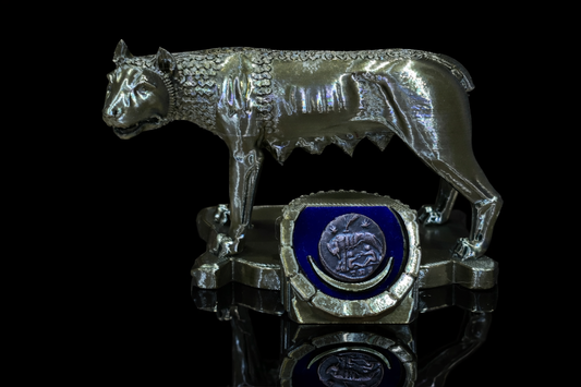 Urbs Roman Capitoline Wolf Roman Coin Display