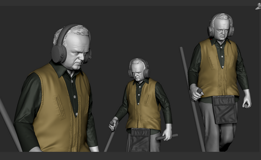 Metal Detectorist Figurines